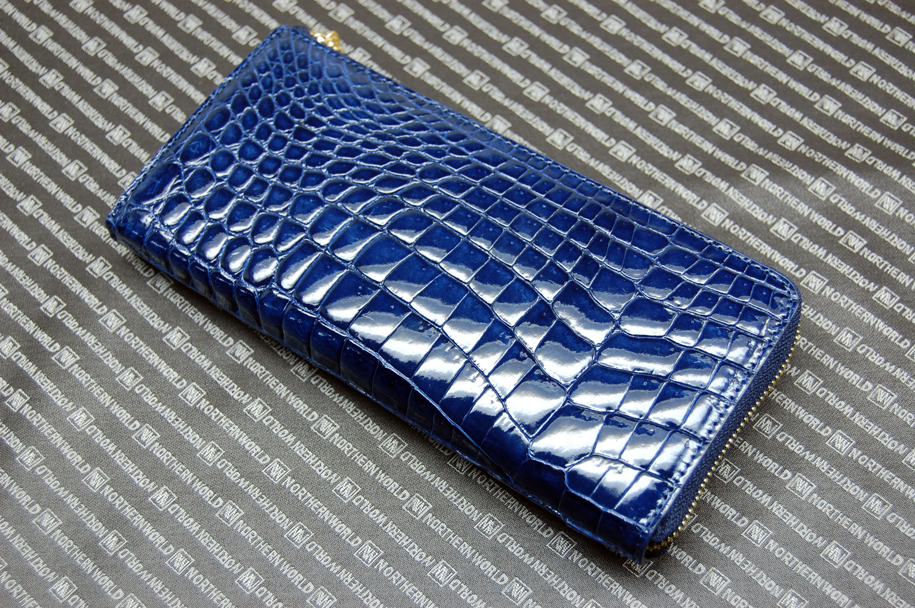 シャイニングクロコダイル　L字長財布の画像