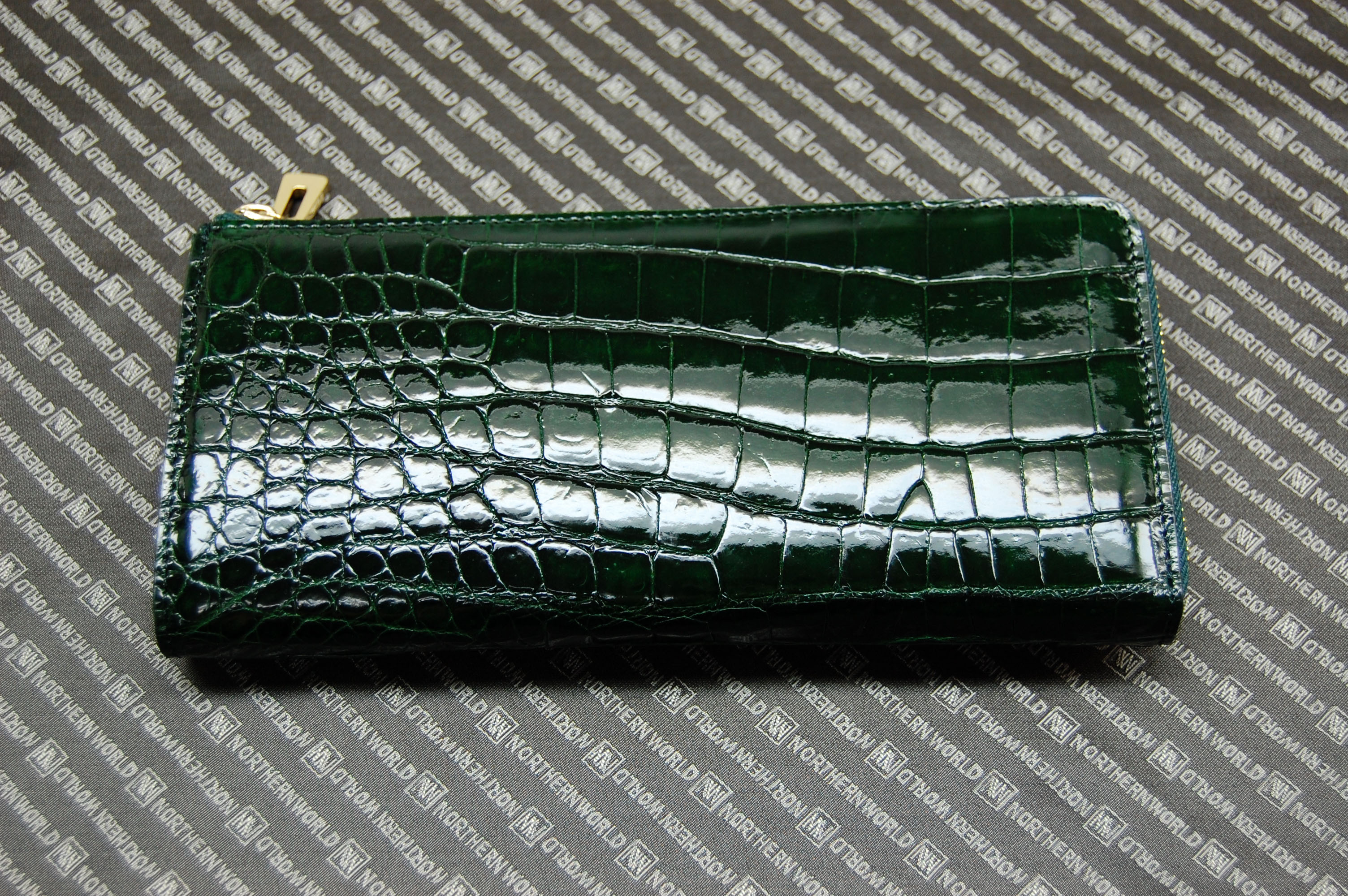 シャイニングクロコダイル　L字長財布の画像