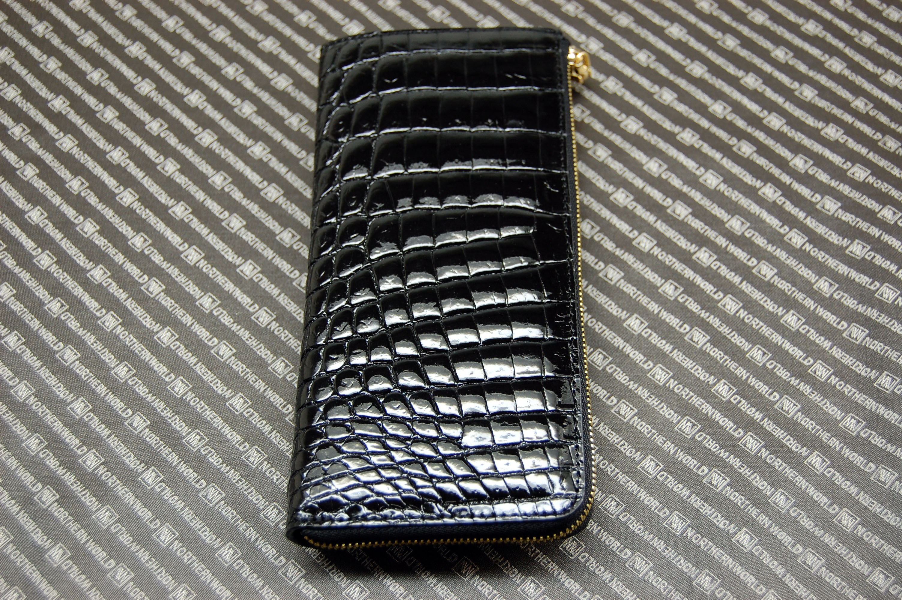 シャイニングクロコダイル　L字長財布の画像