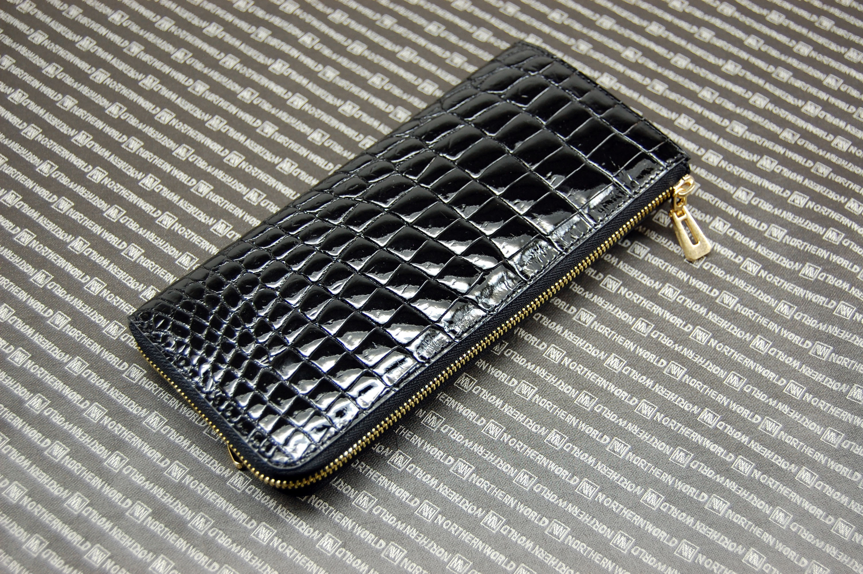 シャイニングクロコダイル　L字長財布の画像