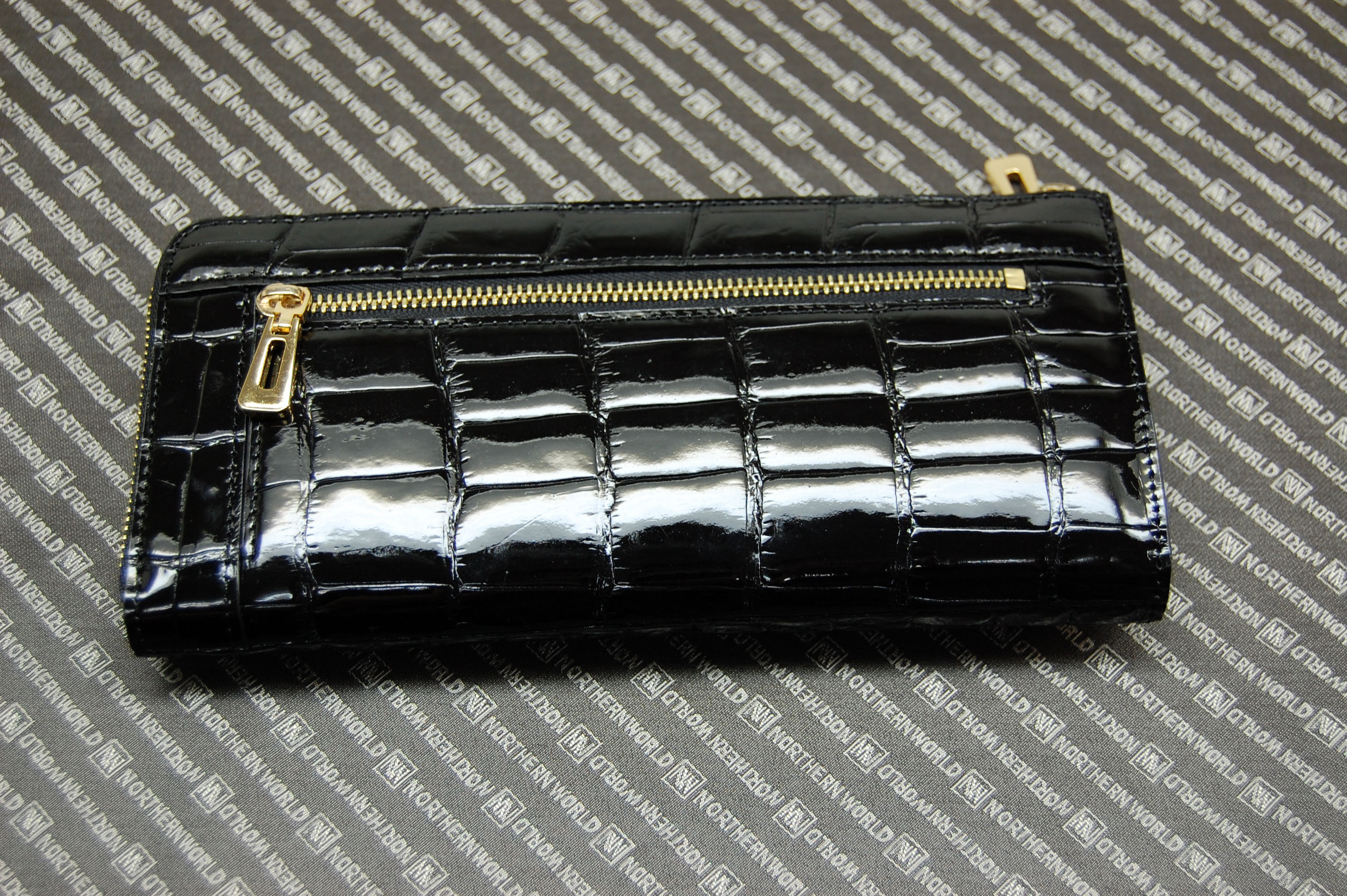 シャイニングクロコダイル　L字長財布の画像