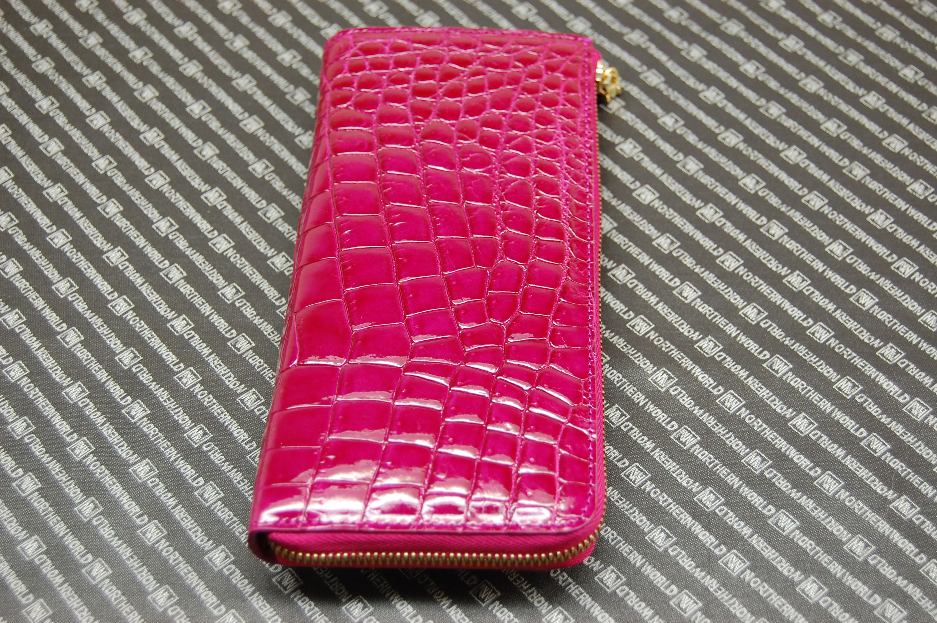 シャイニングクロコダイル　L字長財布の画像