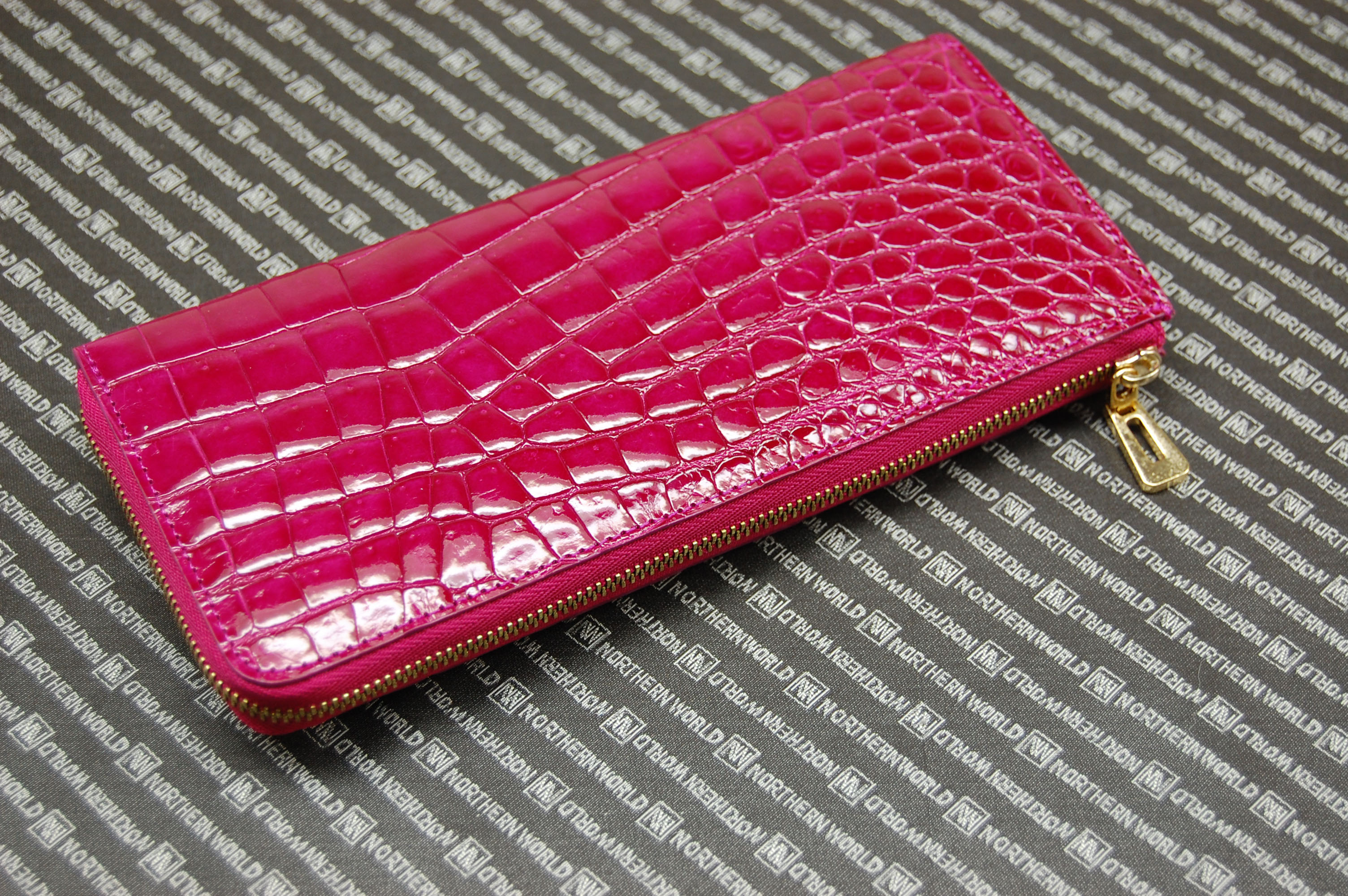 シャイニングクロコダイル　L字長財布の画像