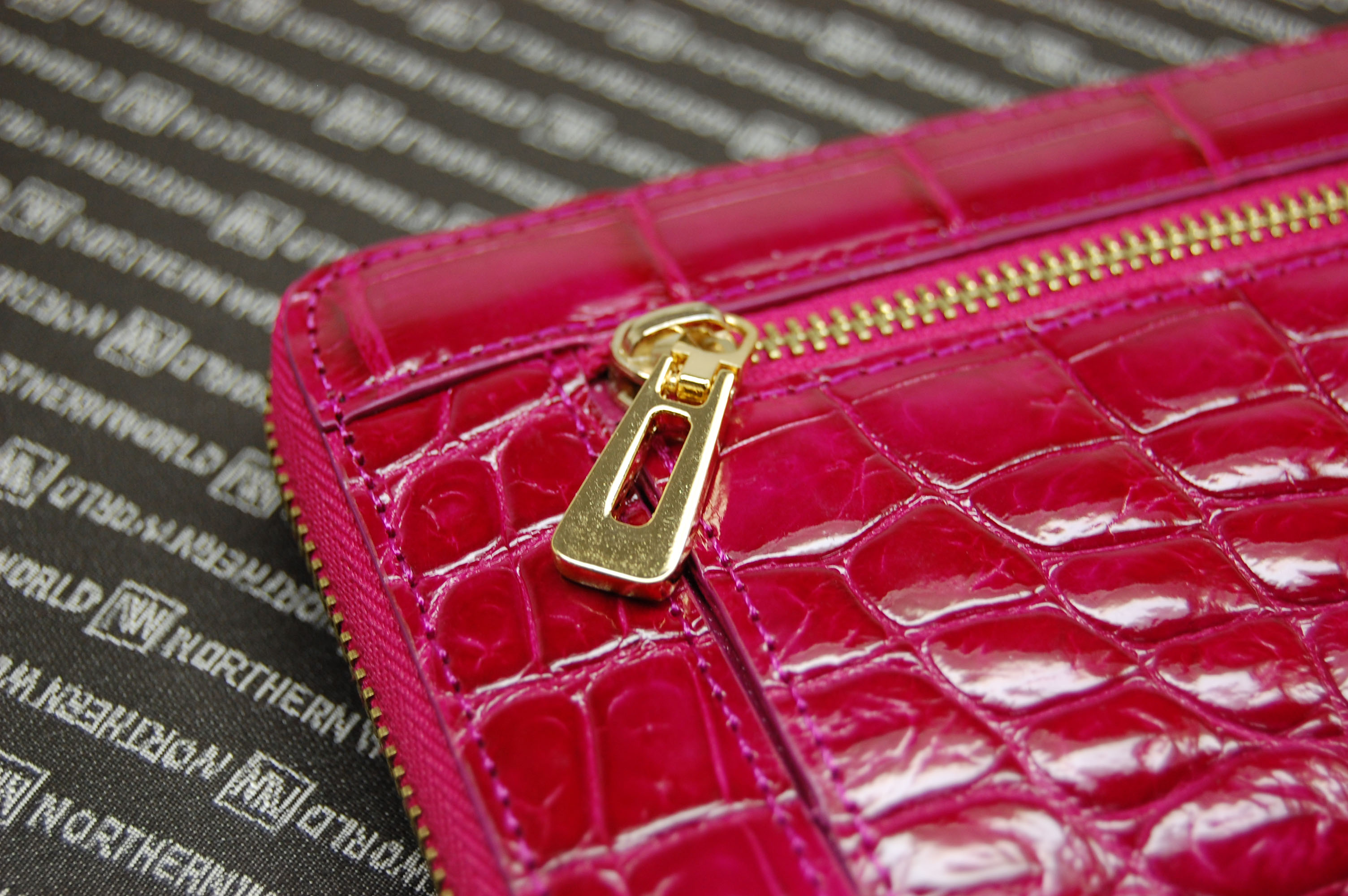 シャイニングクロコダイル　L字長財布の画像