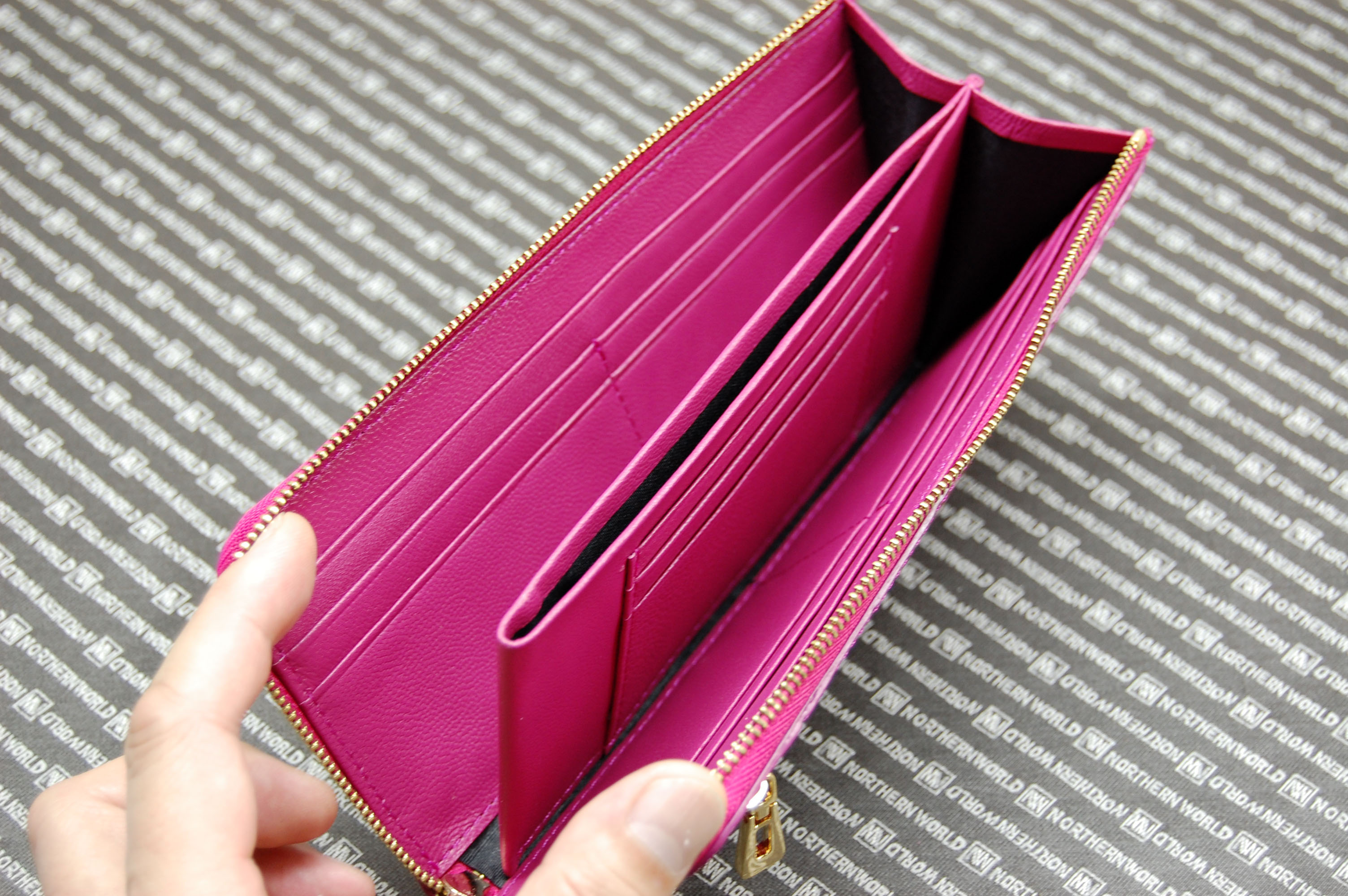 シャイニングクロコダイル　L字長財布の画像