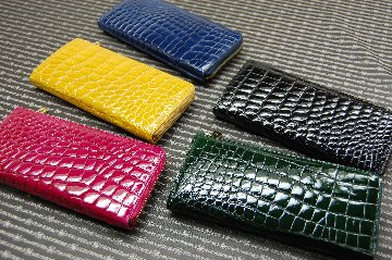 シャイニングクロコダイル　L字長財布の画像
