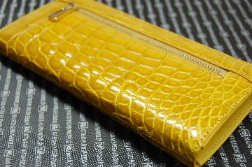 シャイニングクロコダイル　L字長財布の画像