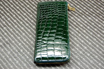 シャイニングクロコダイル　L字長財布の画像