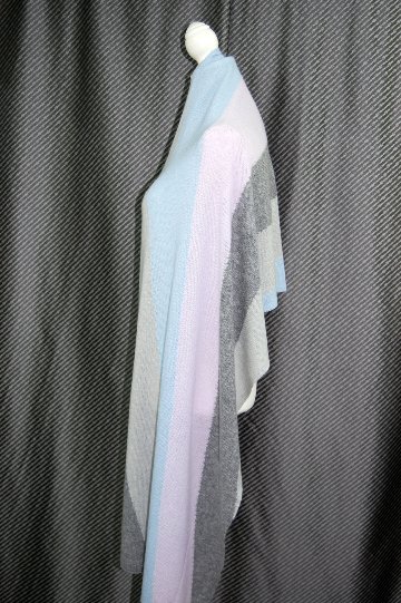 カシミヤニット　大判ストールの画像