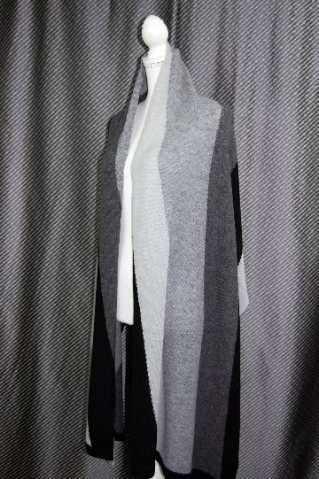 カシミヤニット　大判ストールの画像