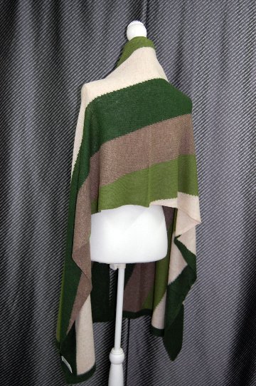 カシミヤニット　大判ストールの画像