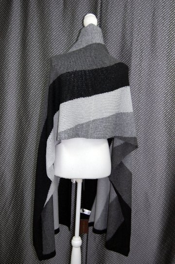 カシミヤニット　大判ストールの画像