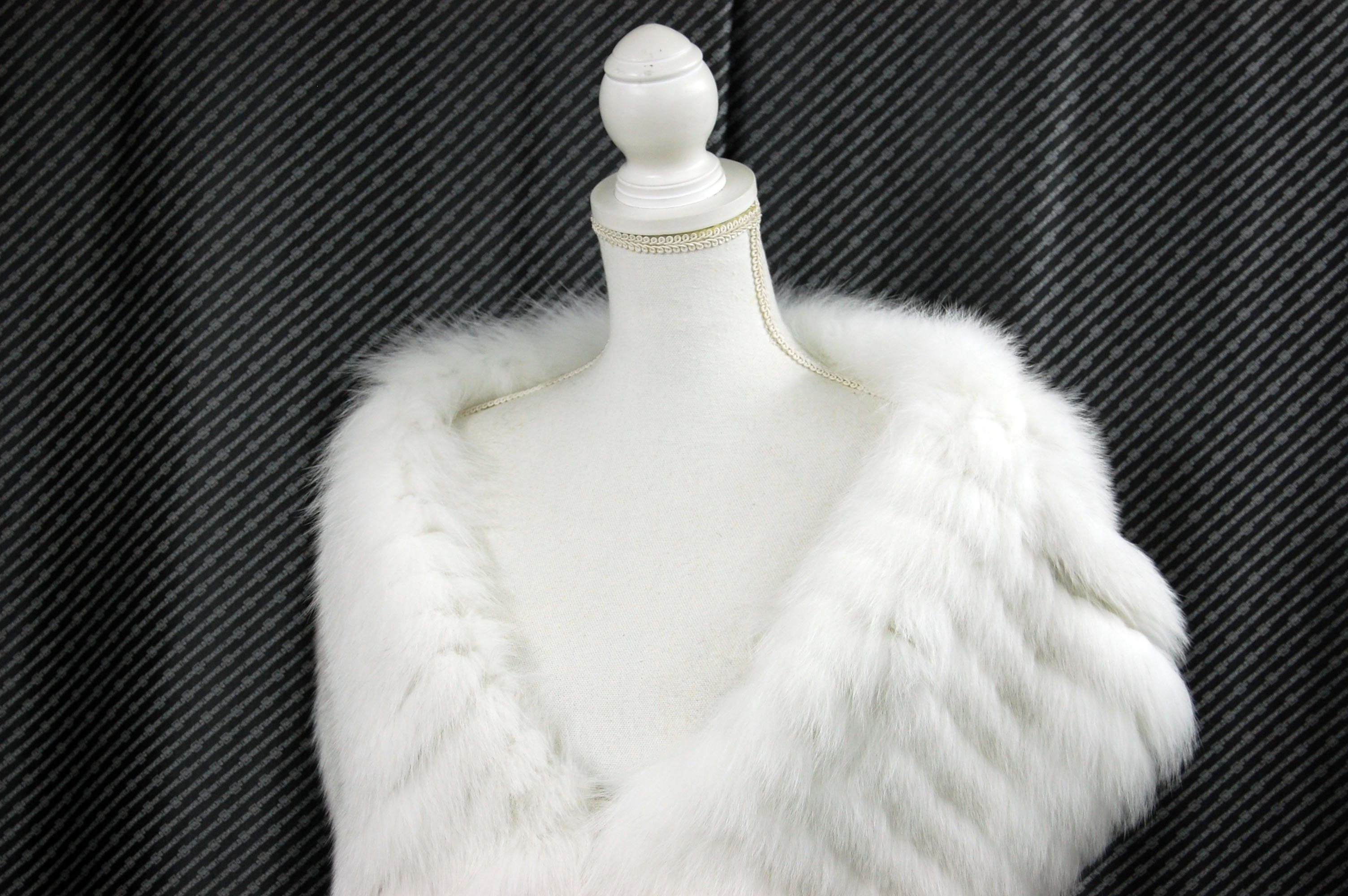 フォックス　ロングマフラーストールの画像