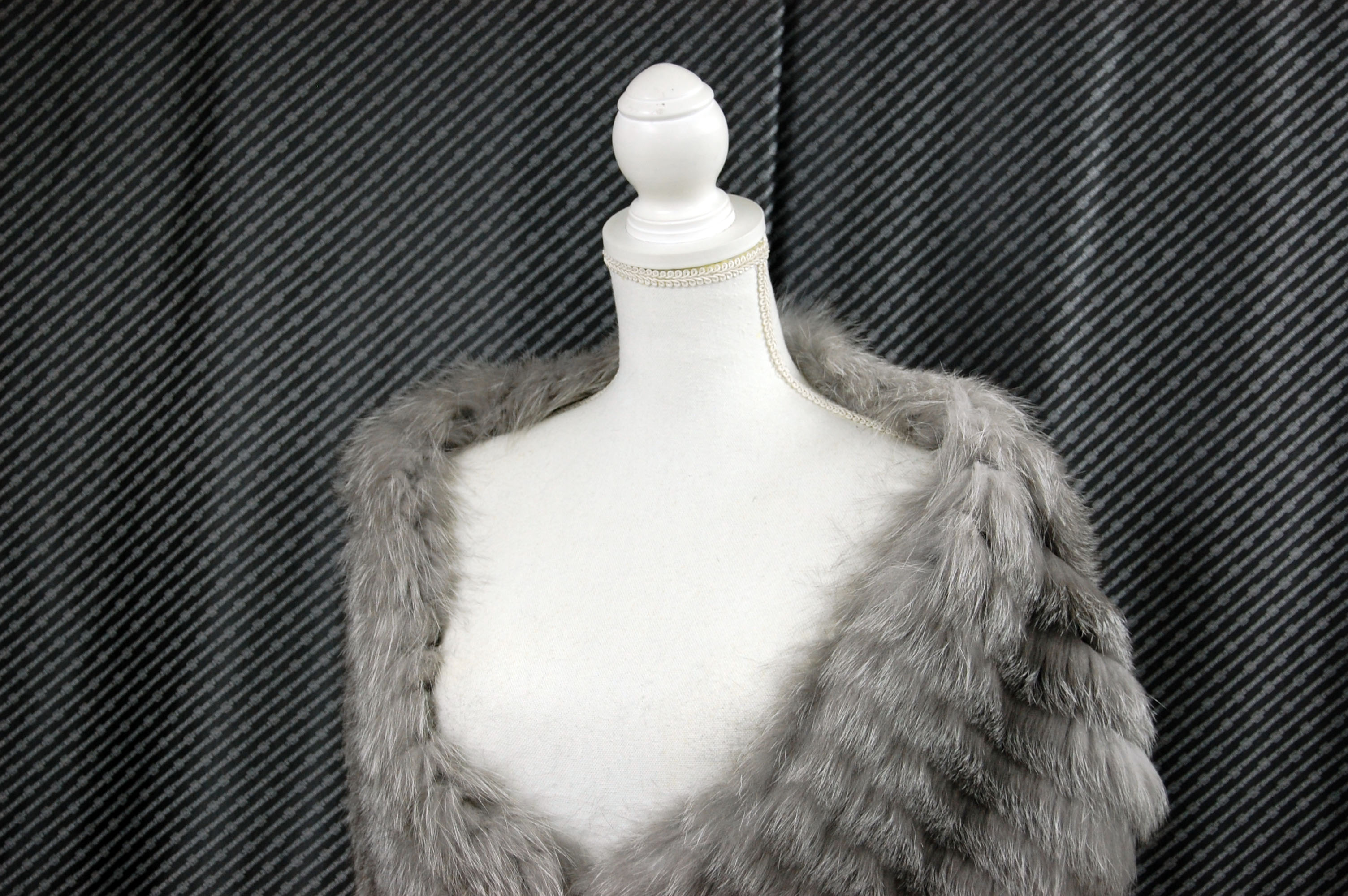 フォックス　ロングマフラーストールの画像