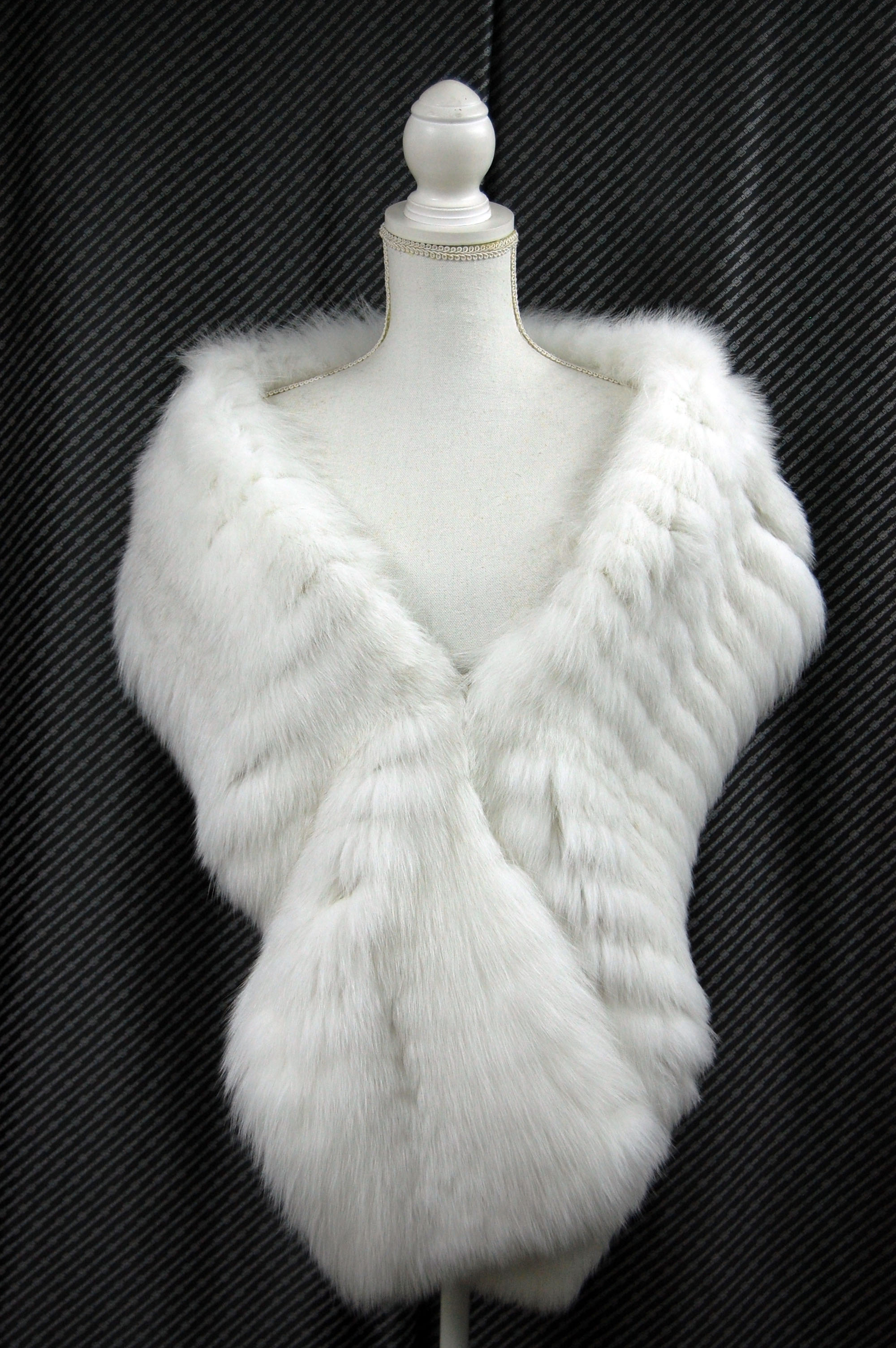 フォックス　ロングマフラーストールの画像