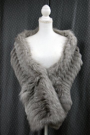 フォックス　ロングマフラーストールの画像