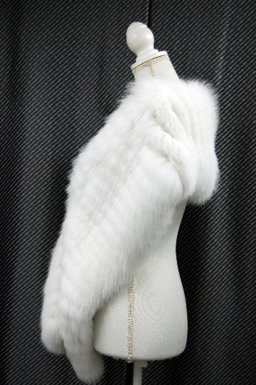 フォックス　ロングマフラーストールの画像