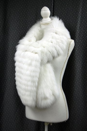 フォックス　ロングマフラーストールの画像