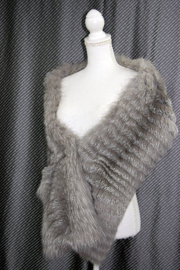 フォックス　ロングマフラーストールの画像