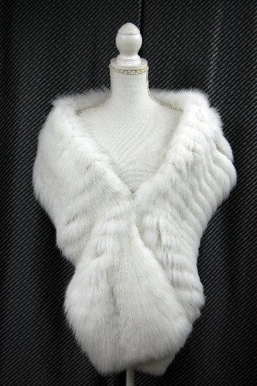 フォックス　ロングマフラーストールの画像