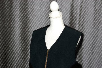 ムートンダブルフェイス＆ストレッチポリ　ベストの画像