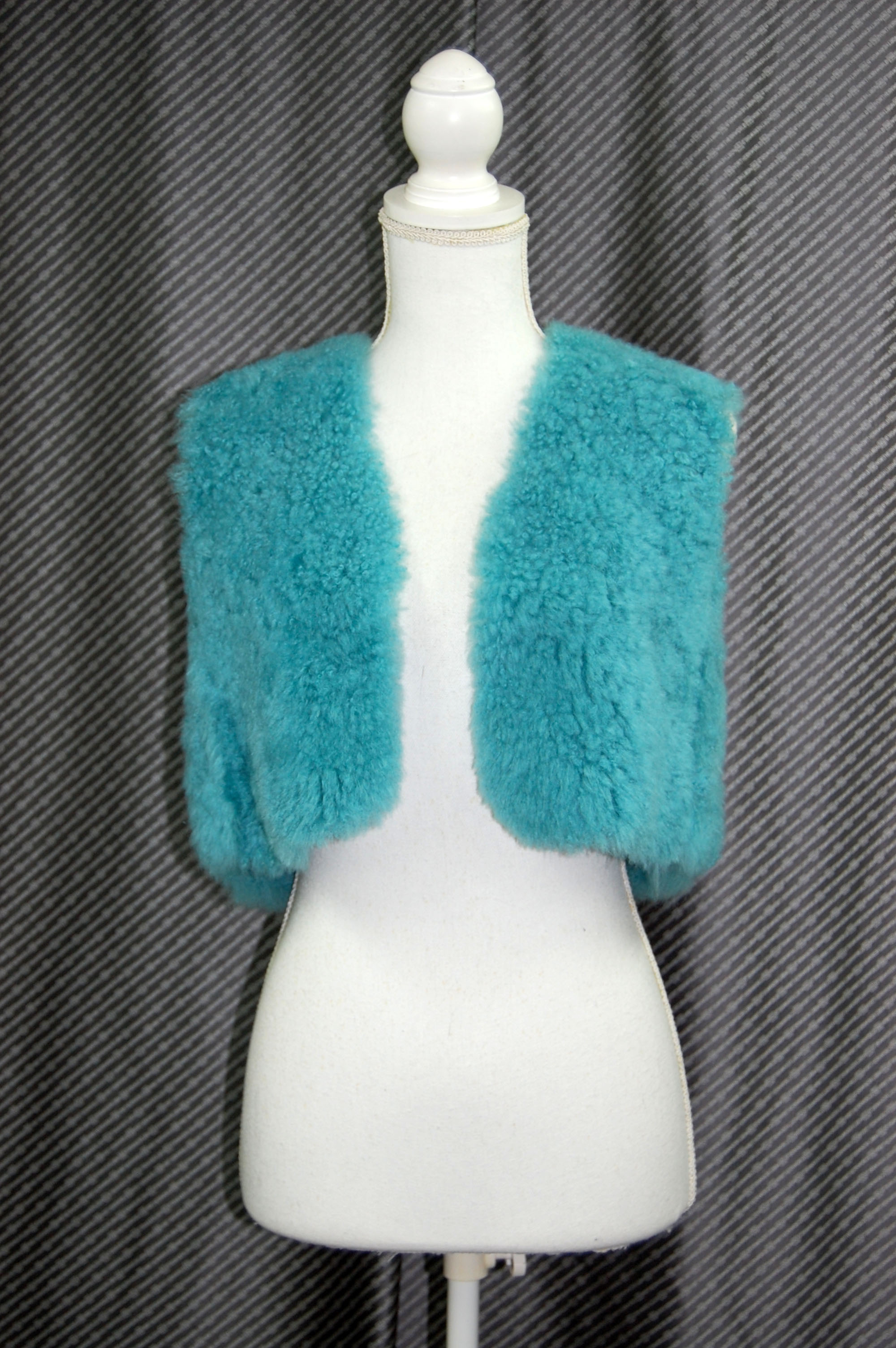 カシミヤゴート　ダブルフェイスジレの画像