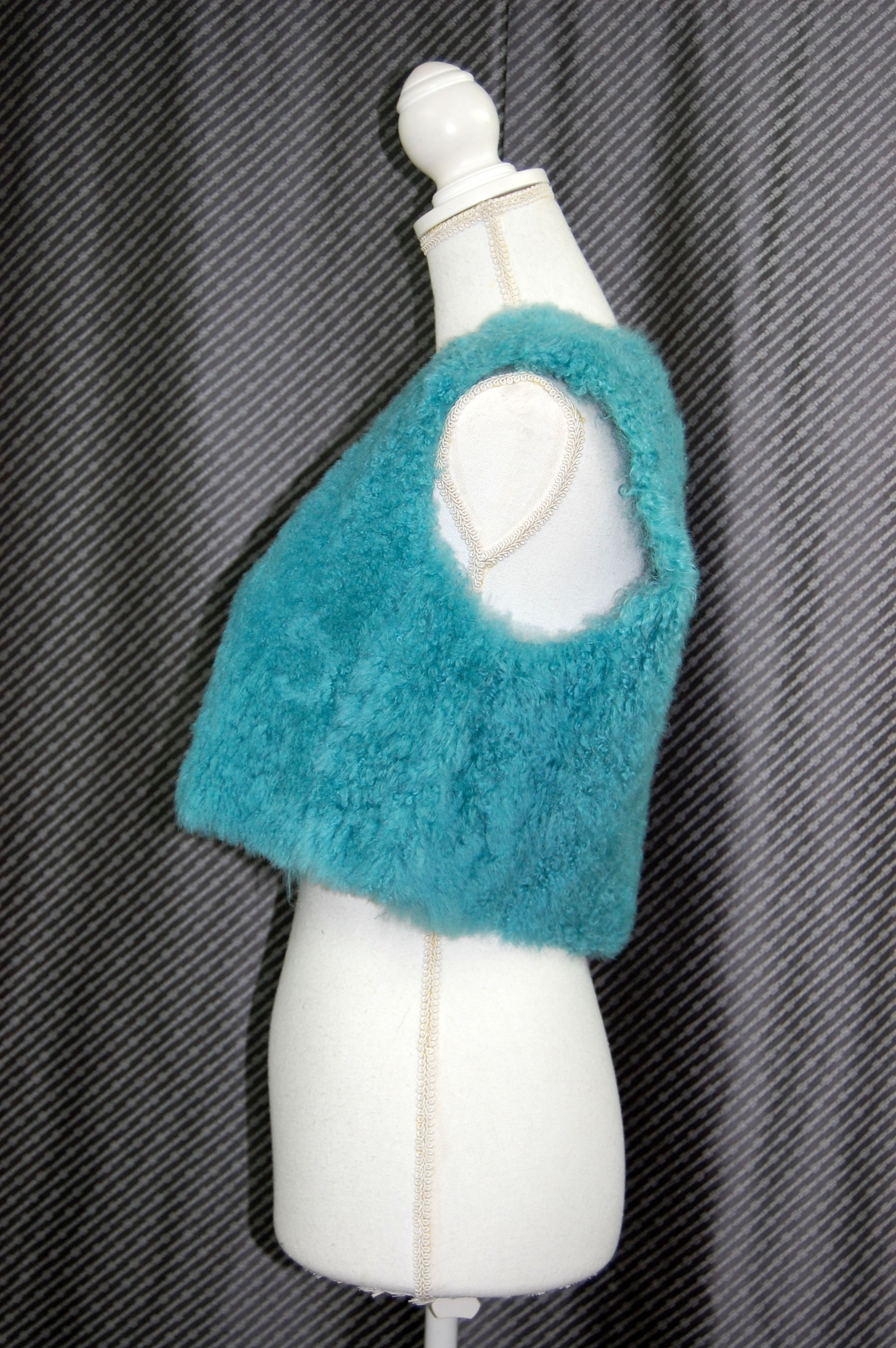 カシミヤゴート　ダブルフェイスジレの画像