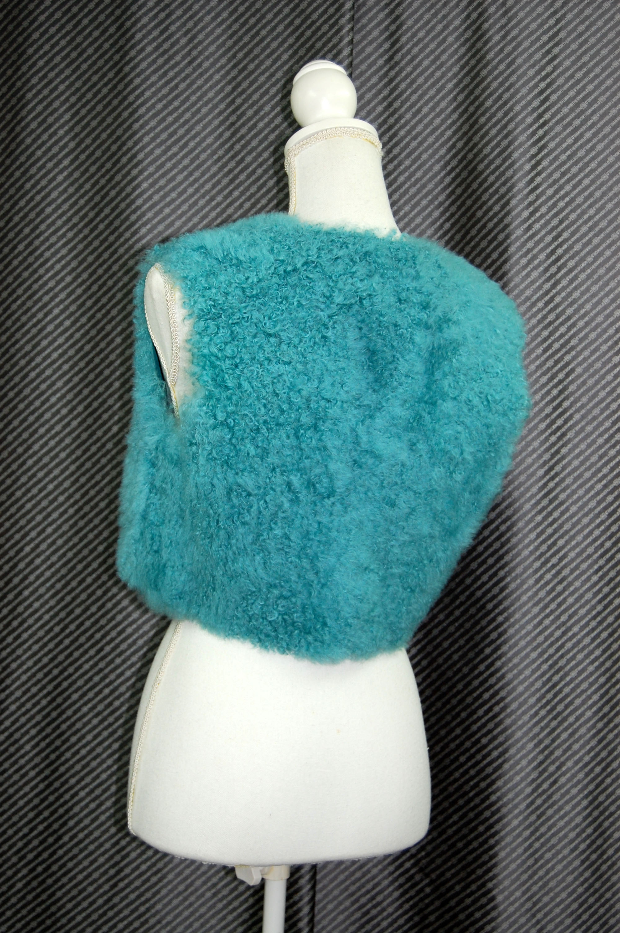 カシミヤゴート　ダブルフェイスジレの画像