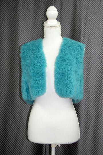 カシミヤゴート　ダブルフェイスジレの画像