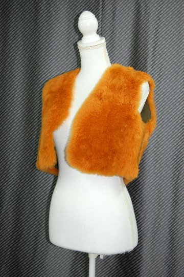 カシミヤゴート　ダブルフェイスジレの画像