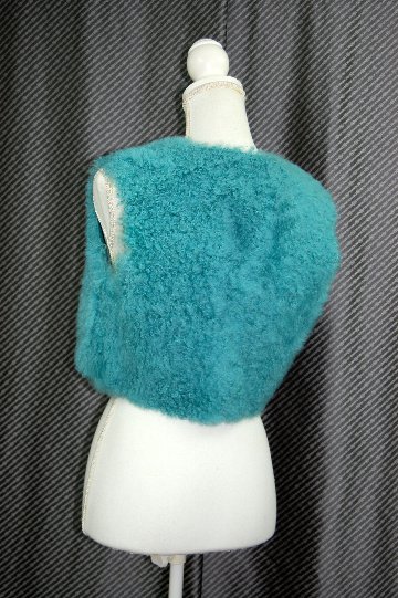 カシミヤゴート　ダブルフェイスジレの画像