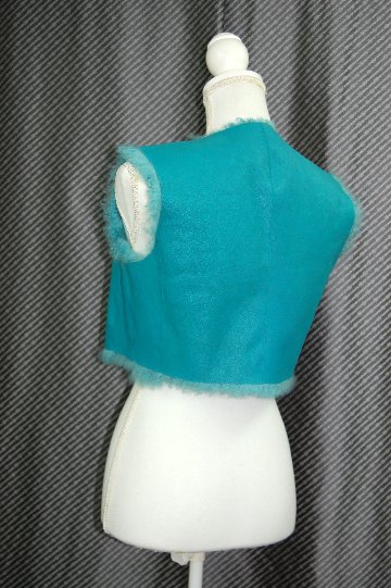 カシミヤゴート　ダブルフェイスジレの画像