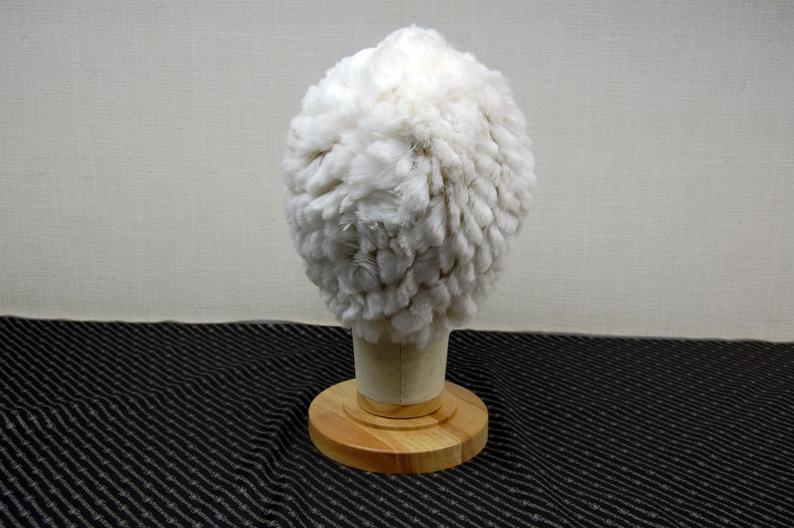 レッキスヤーン　ニットハットの画像