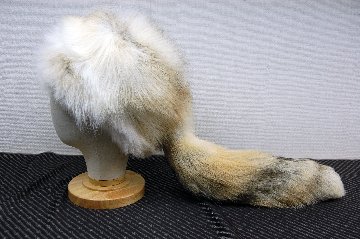 フォックス　クロケットハット　テール付の画像