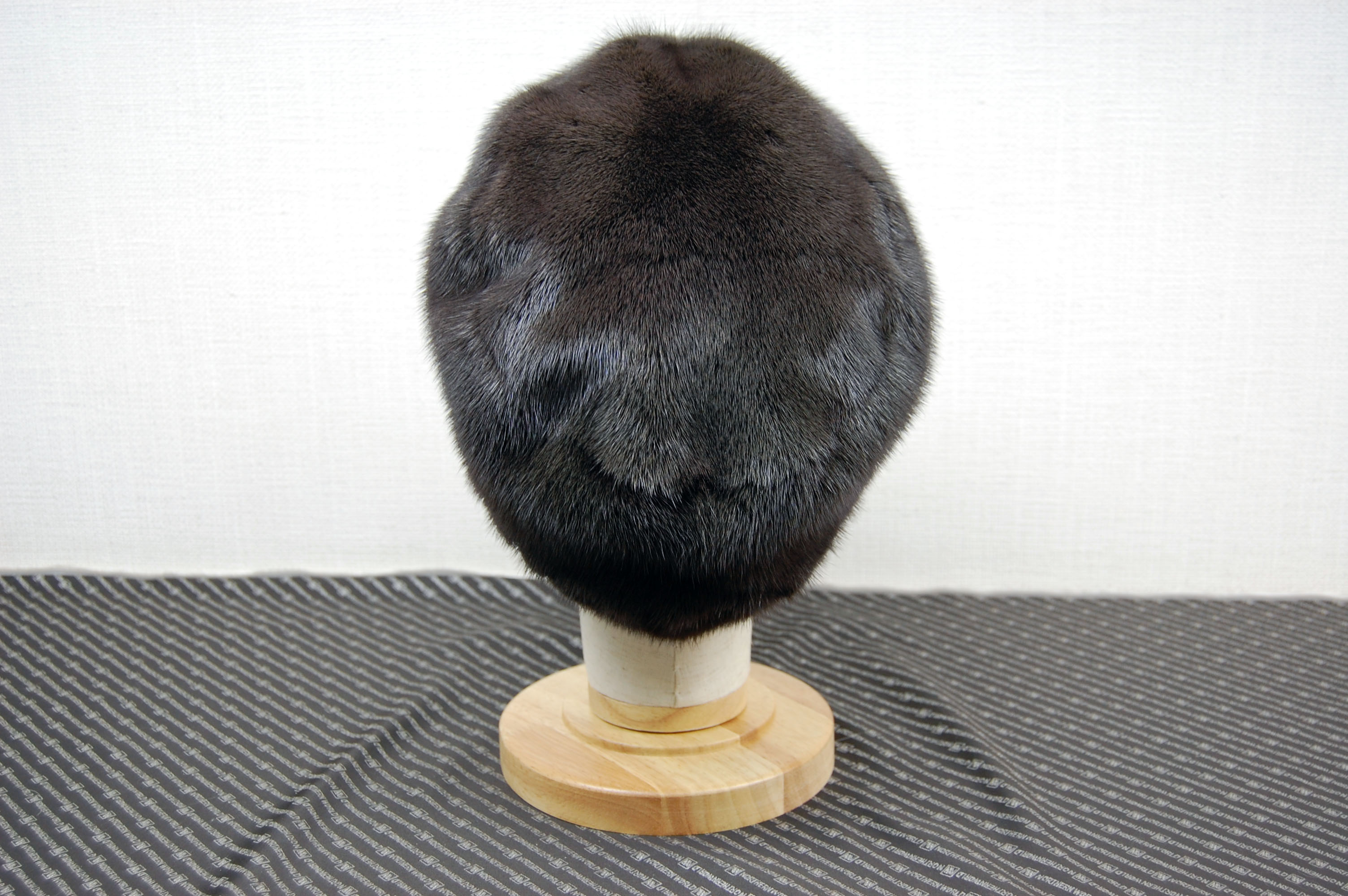 ミンク　クロケットハットの画像