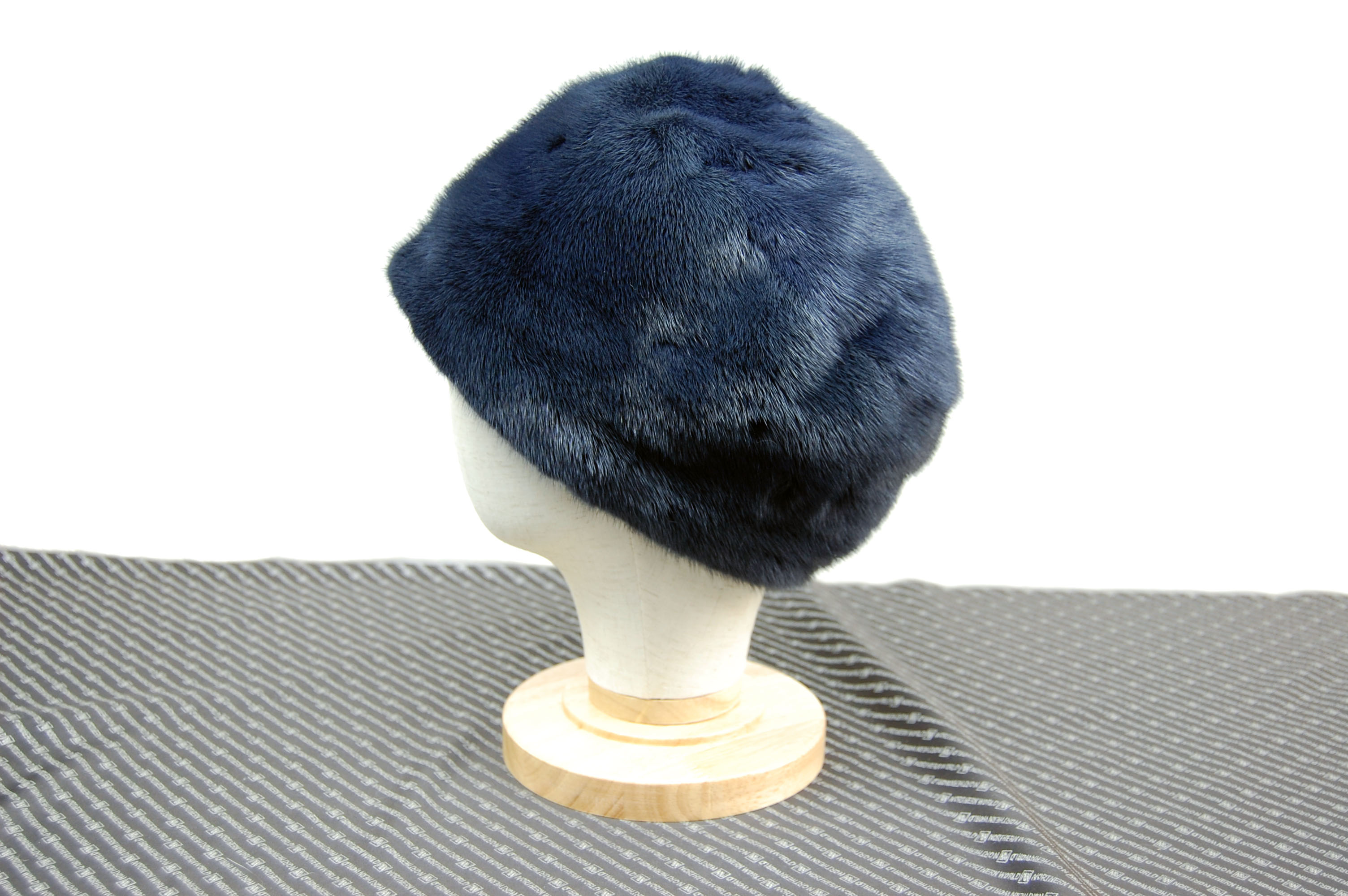 ミンク　クロケットハットの画像