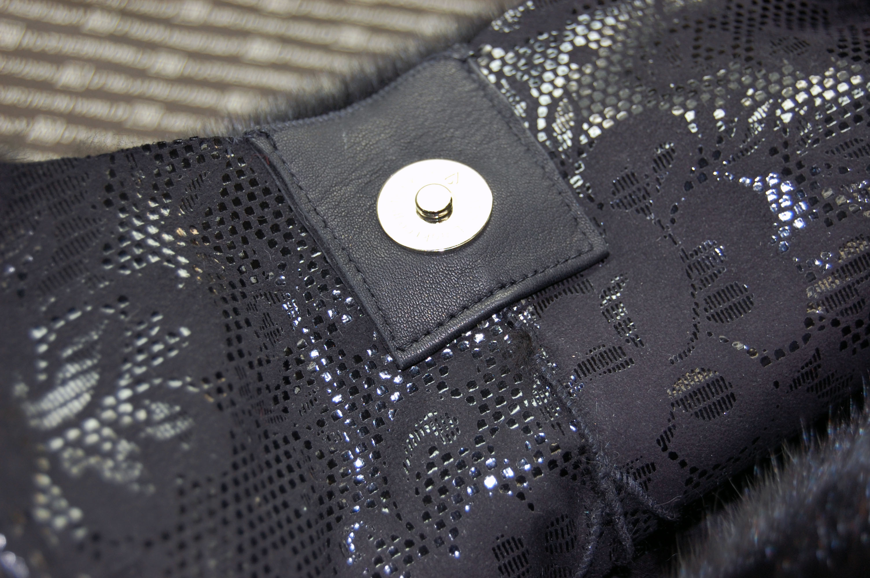 ミンク＆アザラシ　ワンハンドルバッグの画像