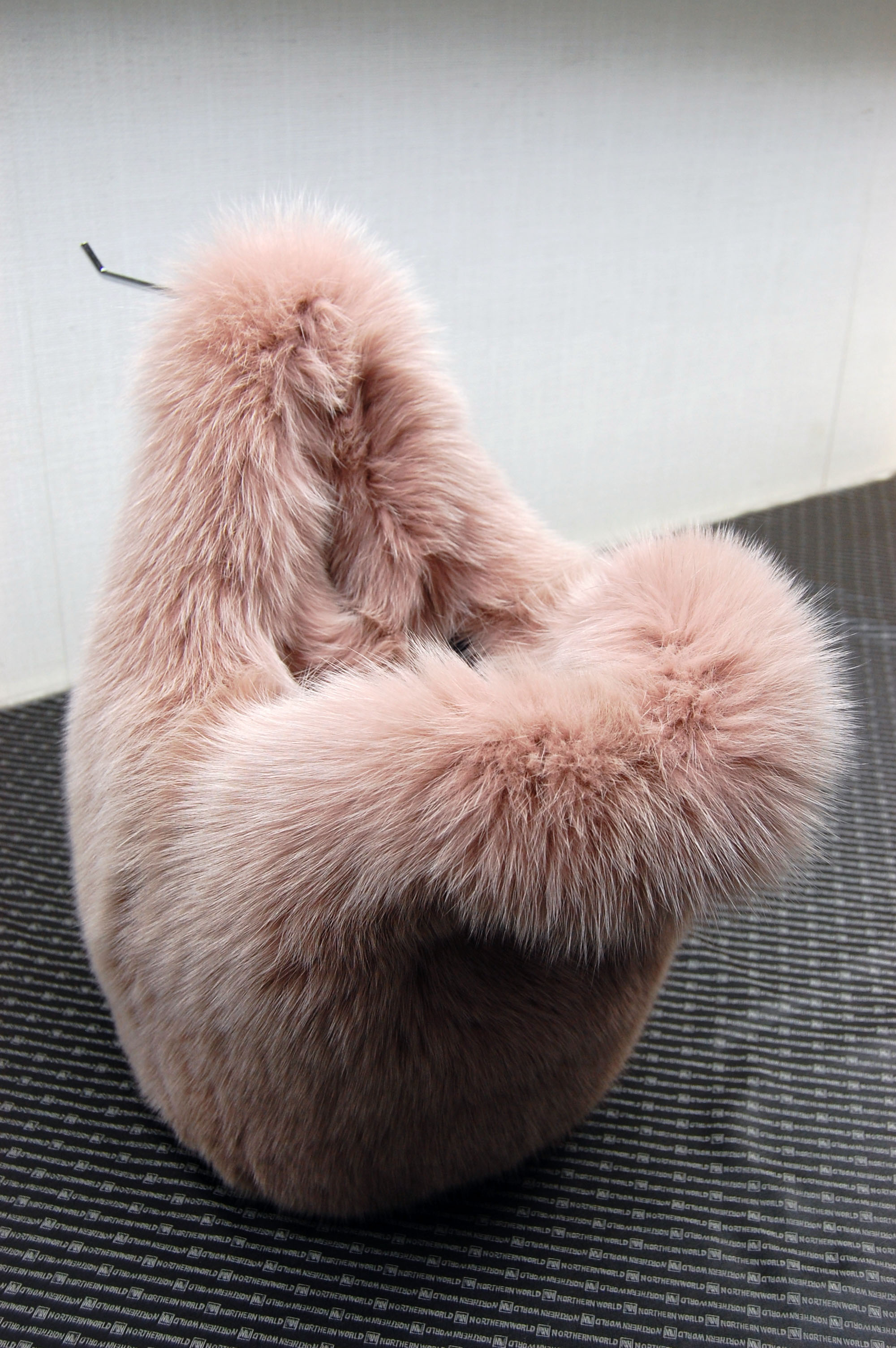 フォックス　丸底トートバッグの画像