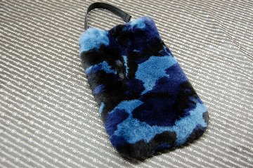 カモフラ柄レッキス　マチ無しミニバッグの画像