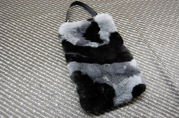 カモフラ柄レッキス　マチ無しミニバッグの画像