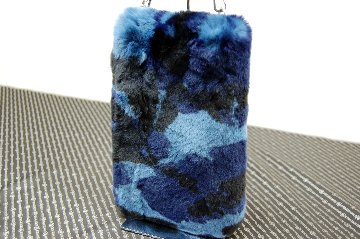 カモフラ柄レッキス　マチ無しミニバッグの画像