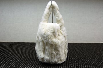 レッキスベリー　サイドファスナー縦型ハンドバッグの画像