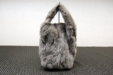 レッキスベリー　サイドファスナー縦型ハンドバッグの画像