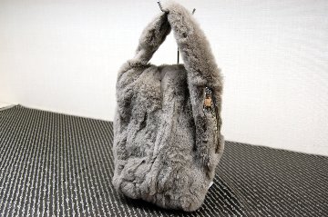 レッキスベリー　サイドファスナー縦型ハンドバッグの画像