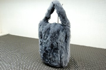 レッキスベリー　サイドファスナー縦型ハンドバッグの画像