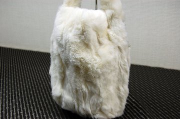 レッキスベリー　サイドファスナー縦型ハンドバッグの画像