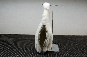 レッキスベリー　サイドファスナー縦型ハンドバッグの画像