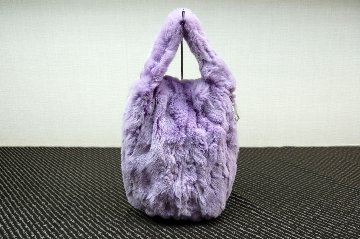 レッキスベリー　サイドファスナー縦型ハンドバッグの画像