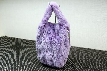 レッキスベリー　サイドファスナー縦型ハンドバッグの画像