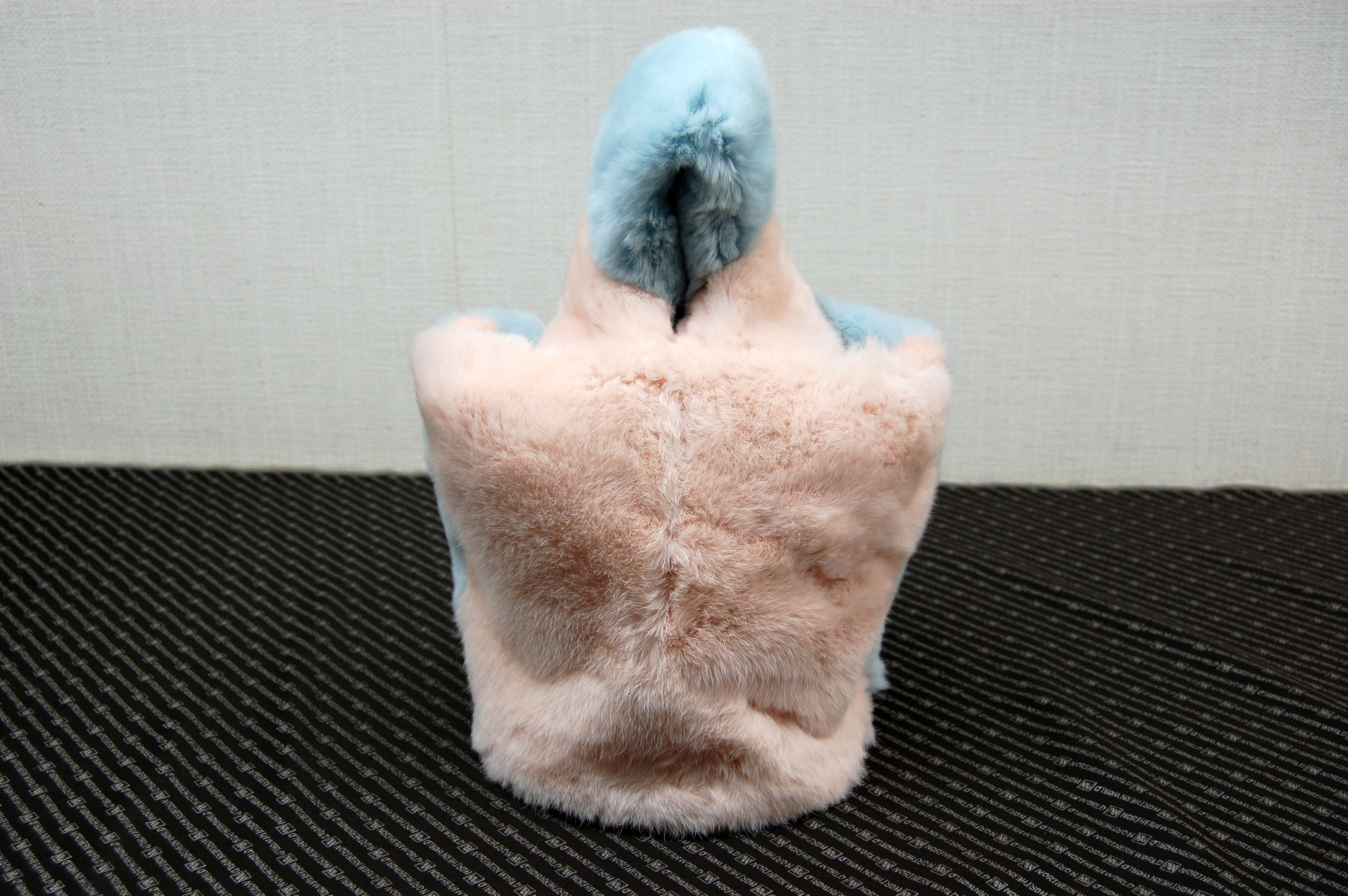 レッキスバイカラー　丸底ミニトートバッグの画像